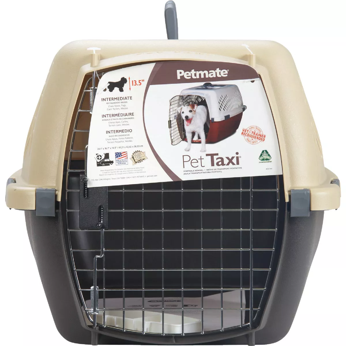 Petmate Aspen Pet 24.1 In. x 16.73 In. x 14.5 In. 15 to 20 Lb. Intermediate Fashion Pet Porter - photo 2