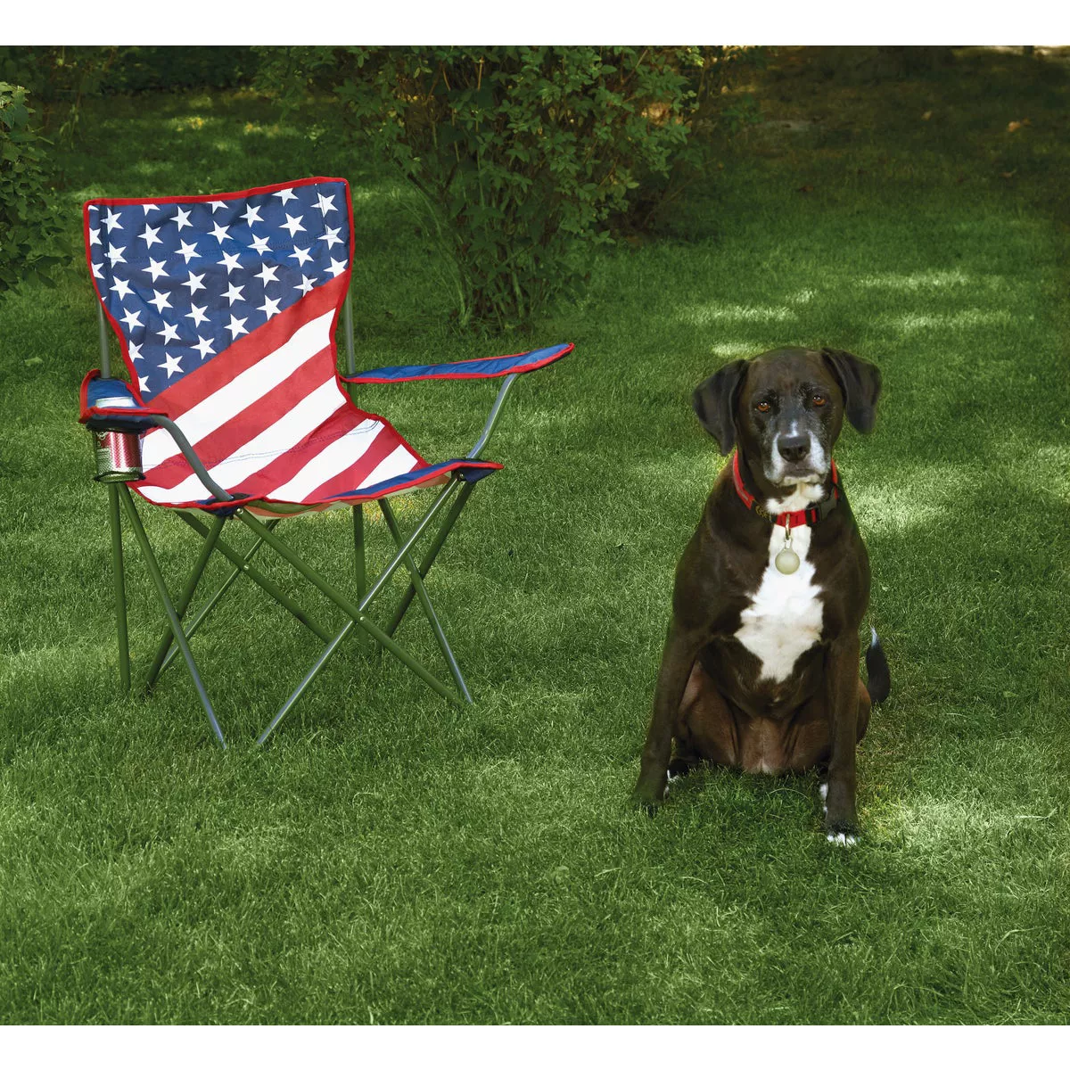Outdoor Expressions Americana Folding Camp Chair - photo 2