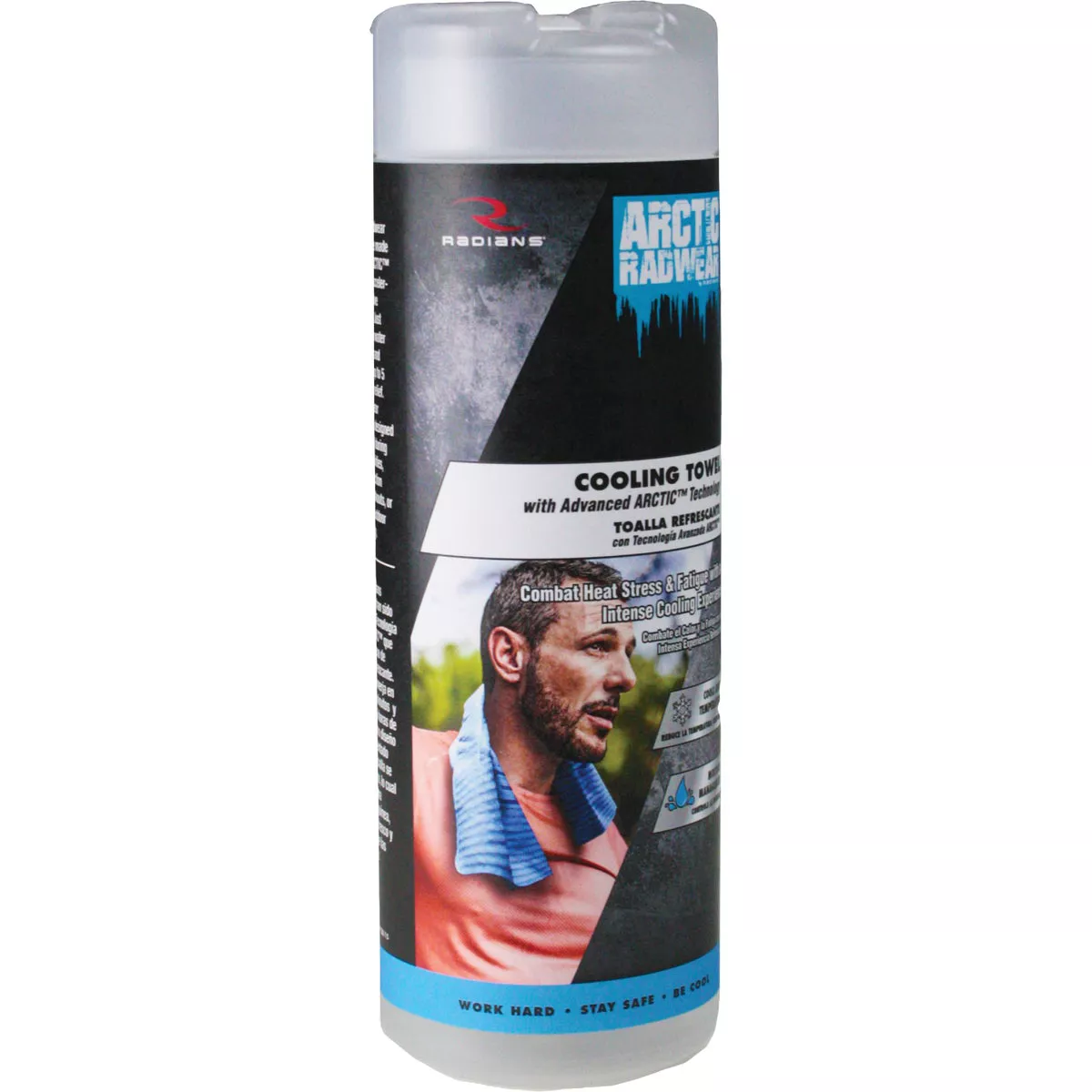 Radians Arctic Radwear 13 In. x 29-1/2 In. Blue Cooling Towel - photo 2