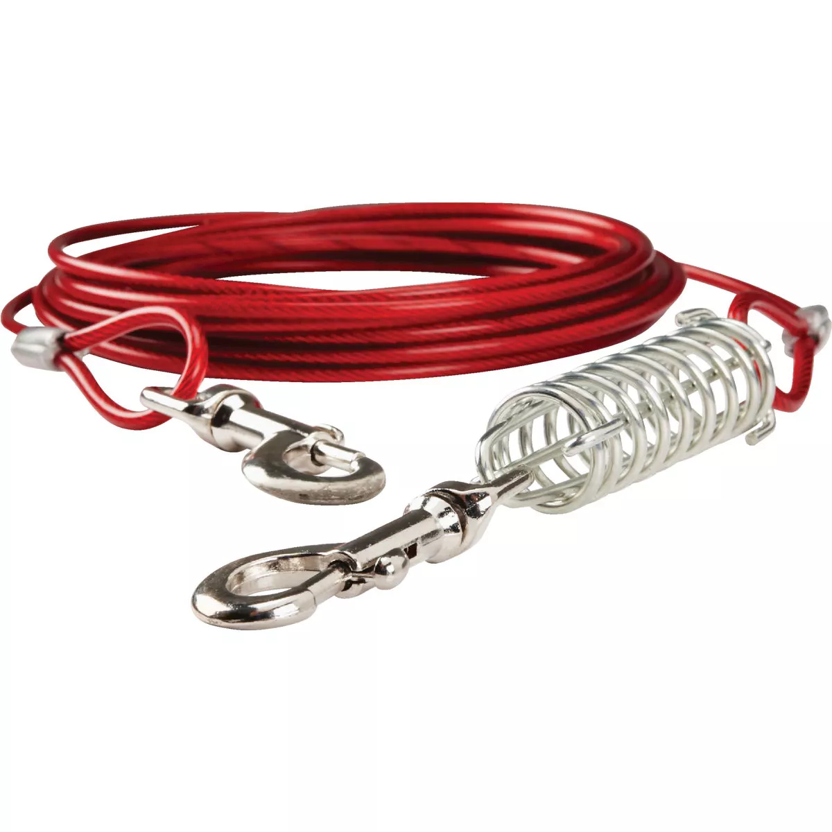 Boss Pet Guardian Gear Large Dog Cable with Spring Dog Tie-Out, 20 Ft. - photo 3