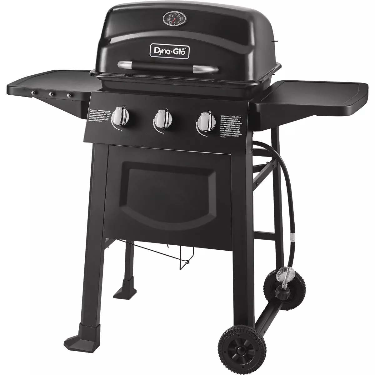 Dyna-Glo 3-Burner Black 30,000 BTU Open Cart LP Gas Grill - photo 4