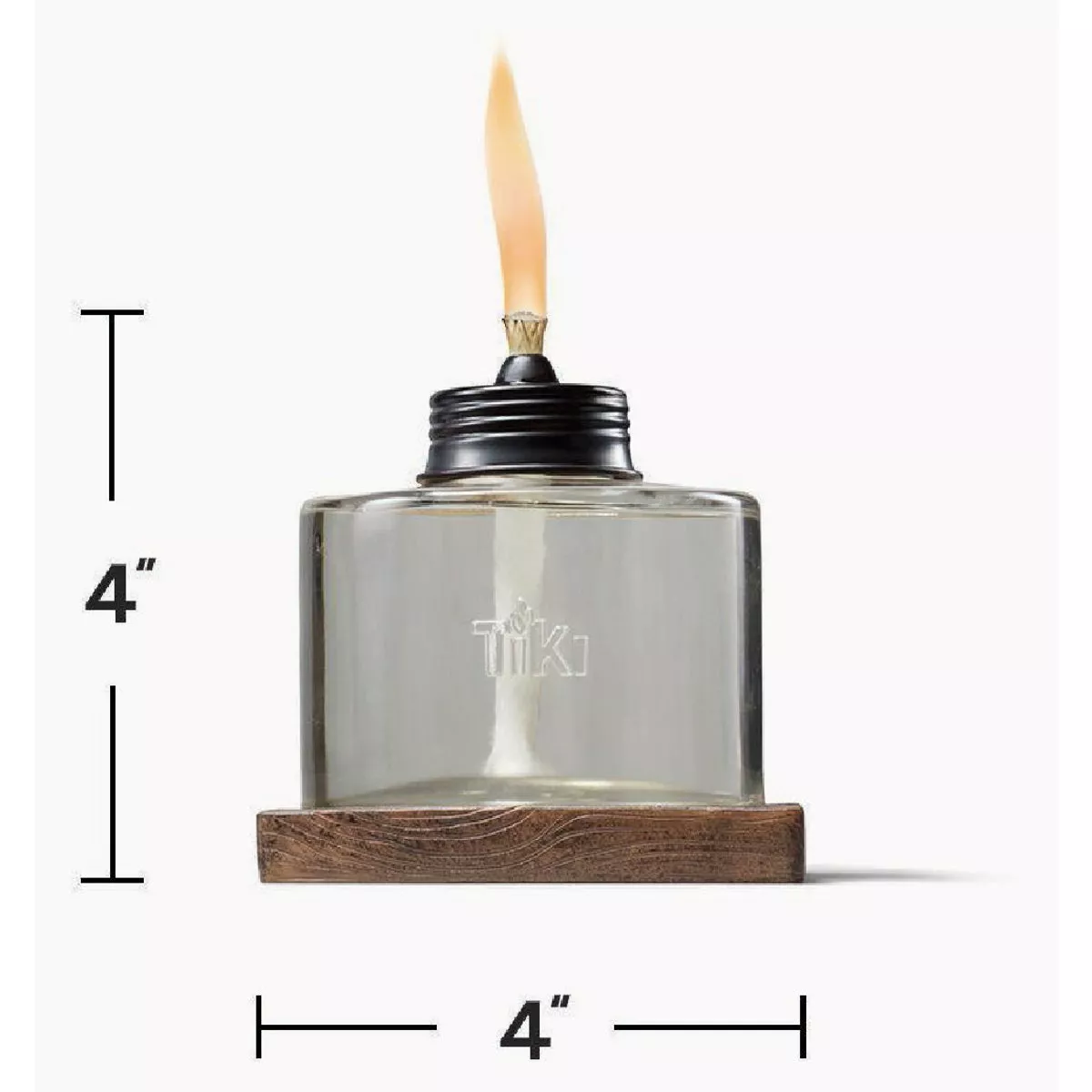 Tiki 4 In. Glass Table Torch - photo 2