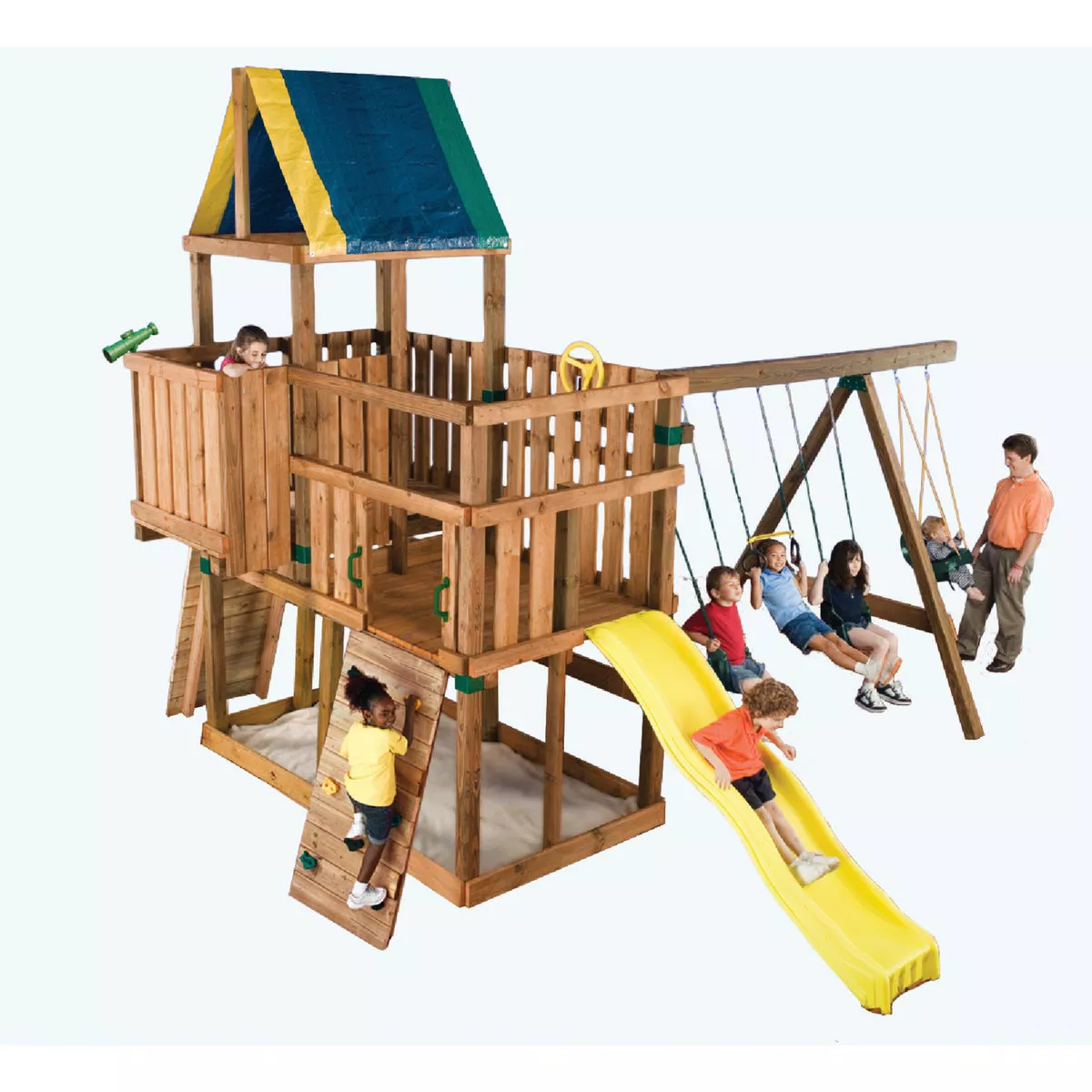 Swing N Slide Kodiak Custom DIY Playset Hardware Kit (Lumber and Slide Not Included) - photo 4