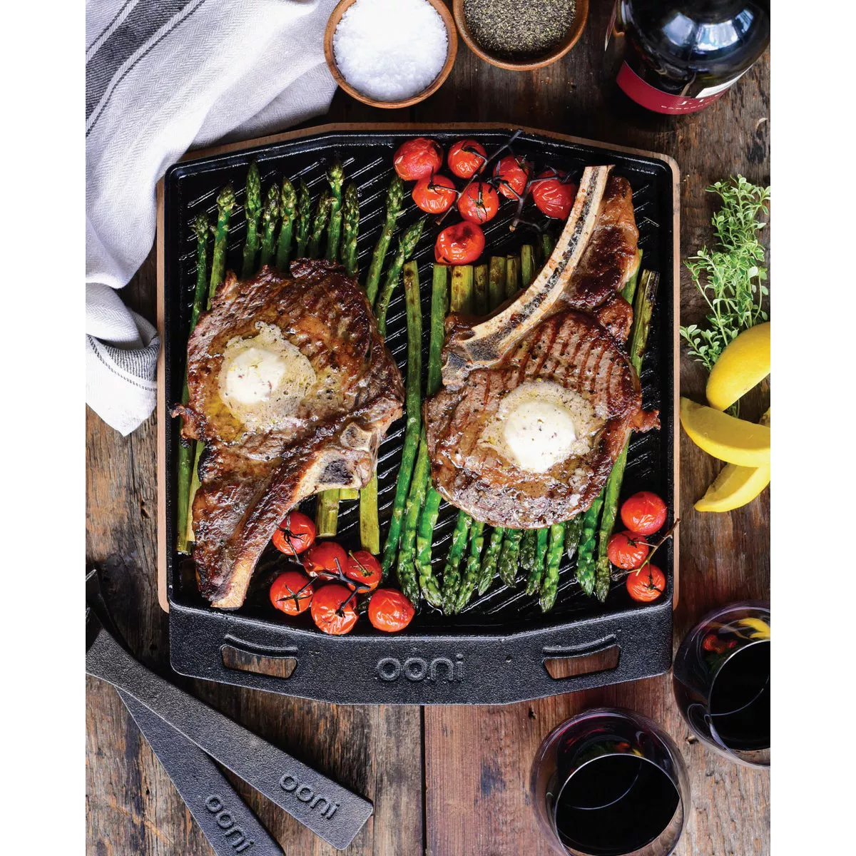 Ooni Cast Iron Dual-Sided Grizzler Plate - photo 8