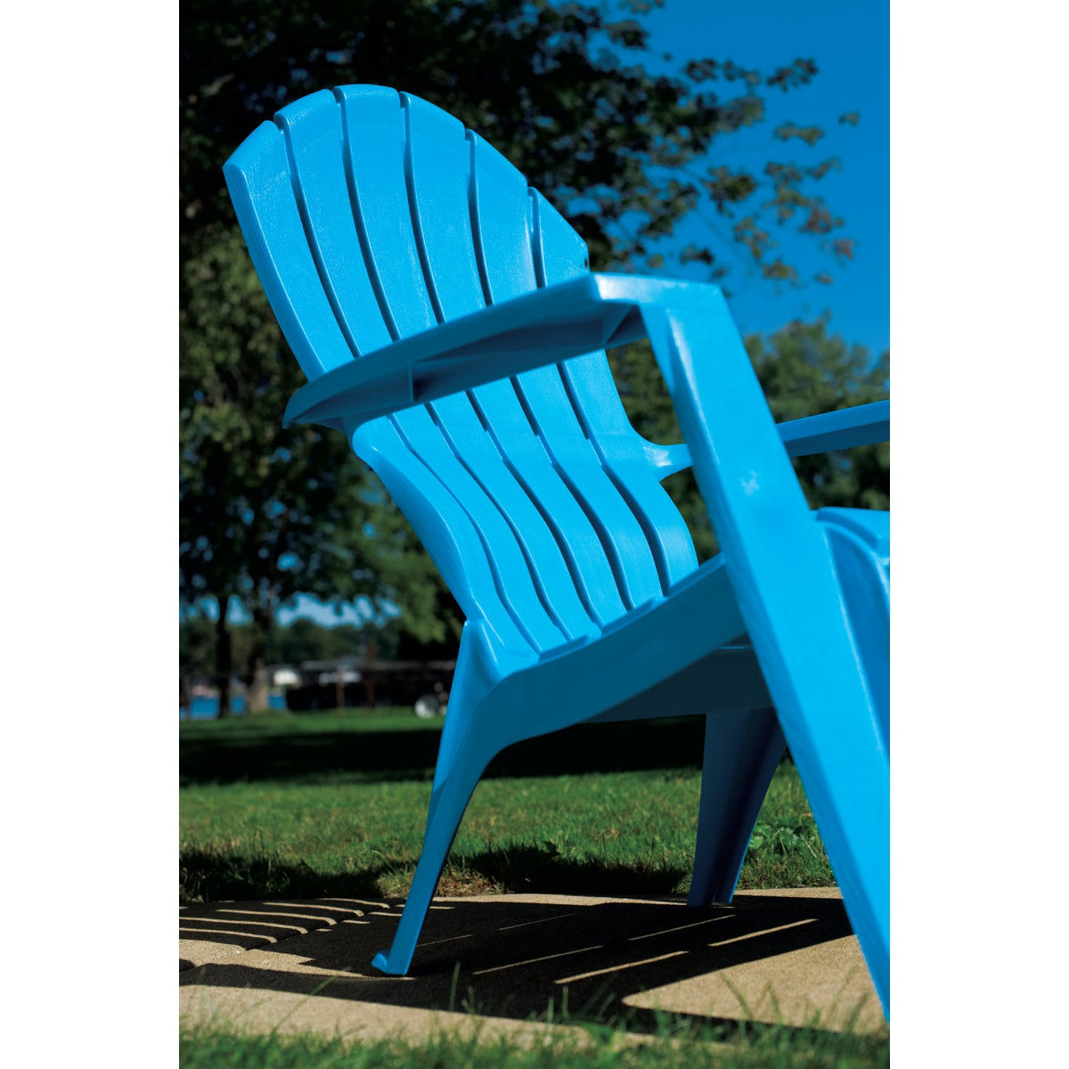 Adams blue deals adirondack chair