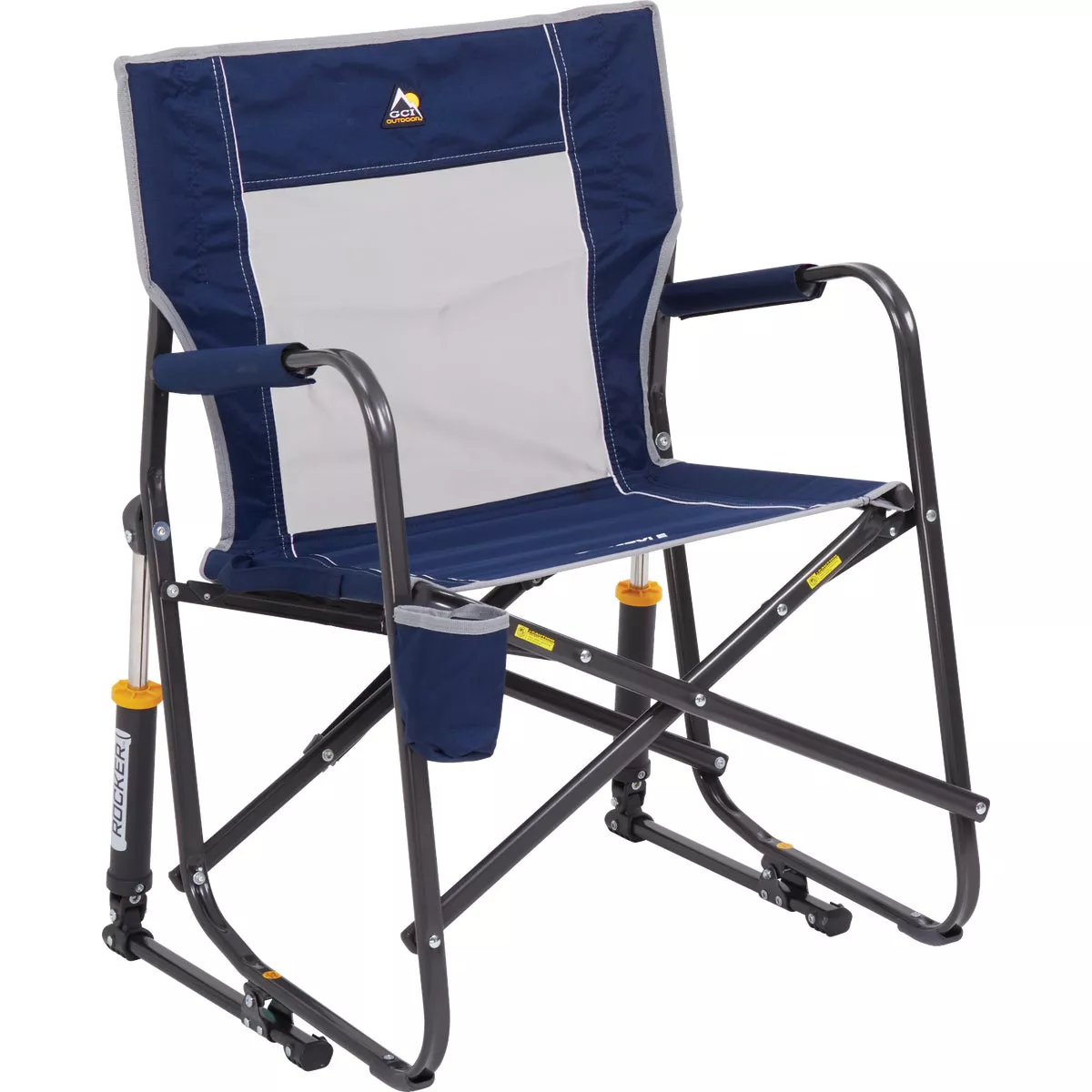 GCI Outdoor Freestyle Indigo Folding Rocker