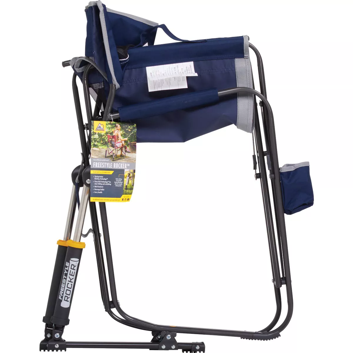 GCI Outdoor Freestyle Indigo Folding Rocker - photo 3