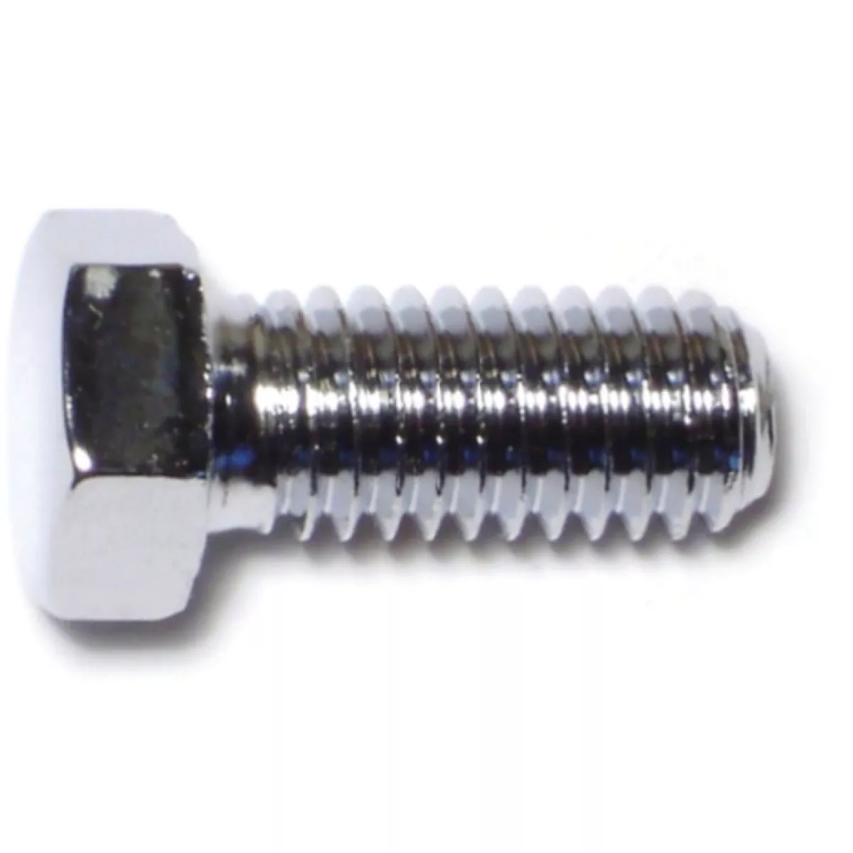 Midwest Fastener 7/16 In.-14 x 1 In. Chrome Plated Grade 5 Steel Coarse Thread Hex Cap Screws (5 Ct.)