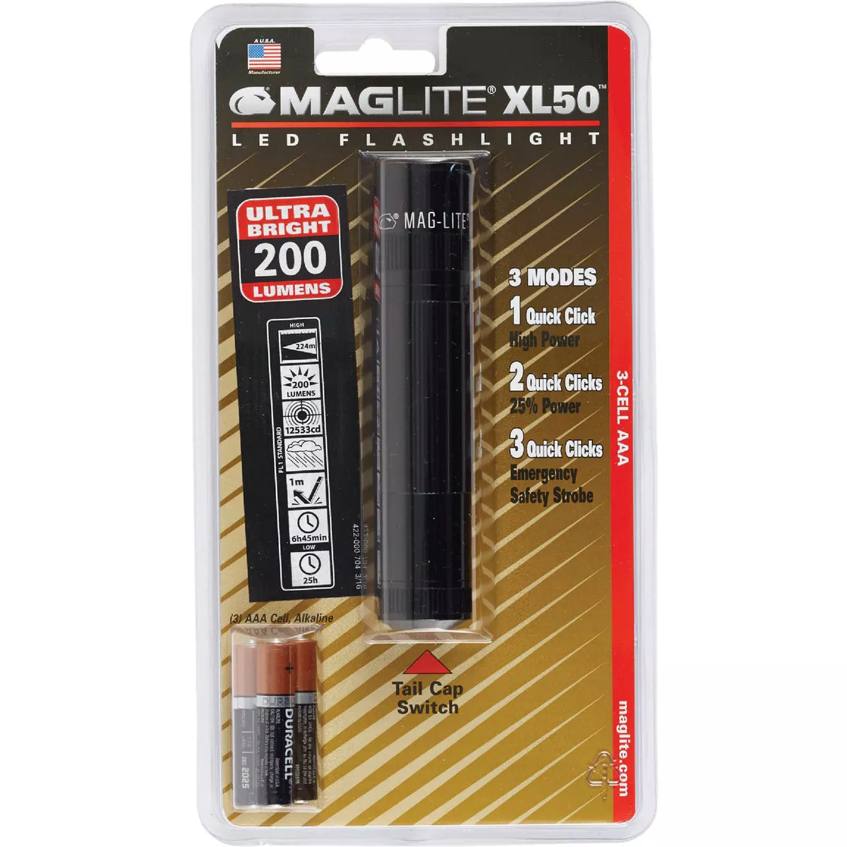 MagLite XL50 LED Tactical Flashlight - photo 2