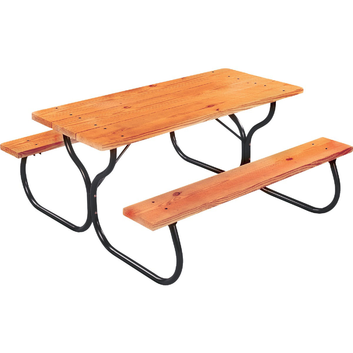 Jack Post Black Steel Picnic Table Frame Kit Do it Best