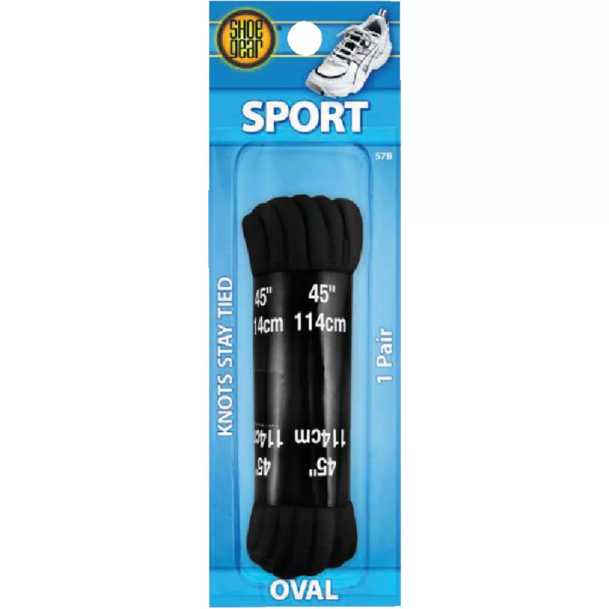 Shoe Gear Athletic Oval 45 In. Athletic Laces