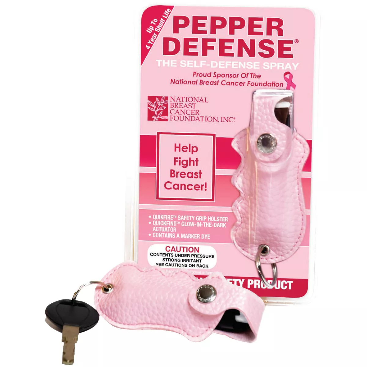 Pepper Defense 10% Pepper .5 oz Pink Self-Defense Spray