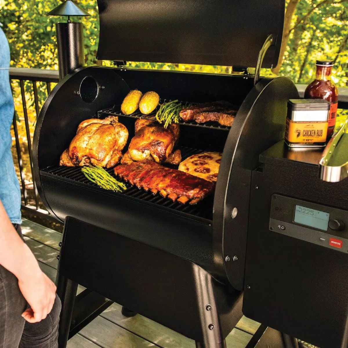Traeger Pro 575 Wi-Fi Wood Pellet Grill, Black - photo 5