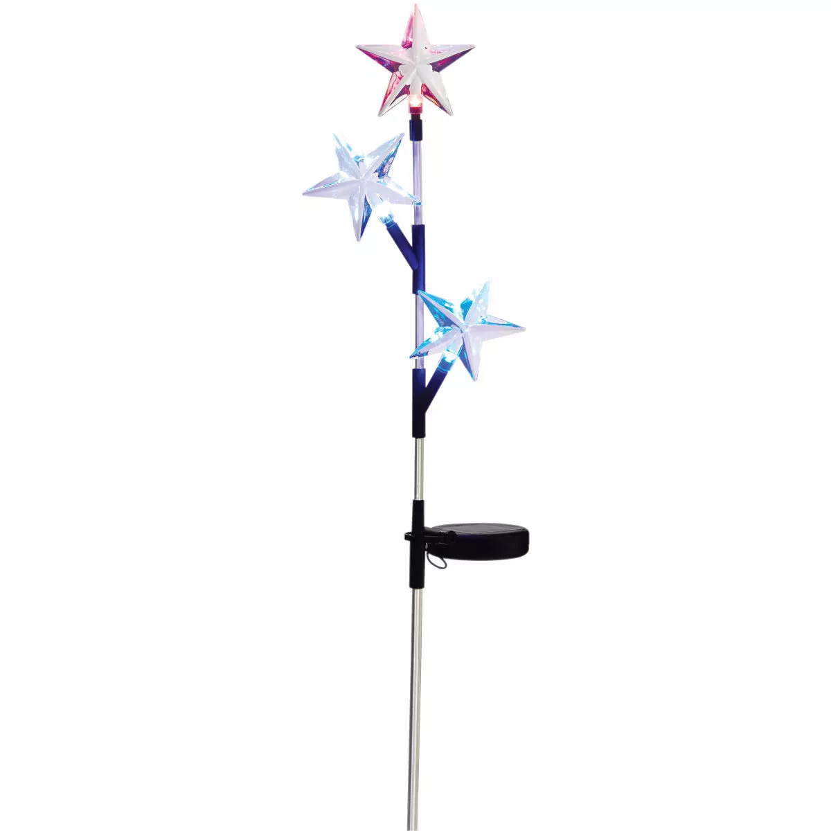 Alpine 34 In. H. Patriotic Solar Stake Light - photo 2