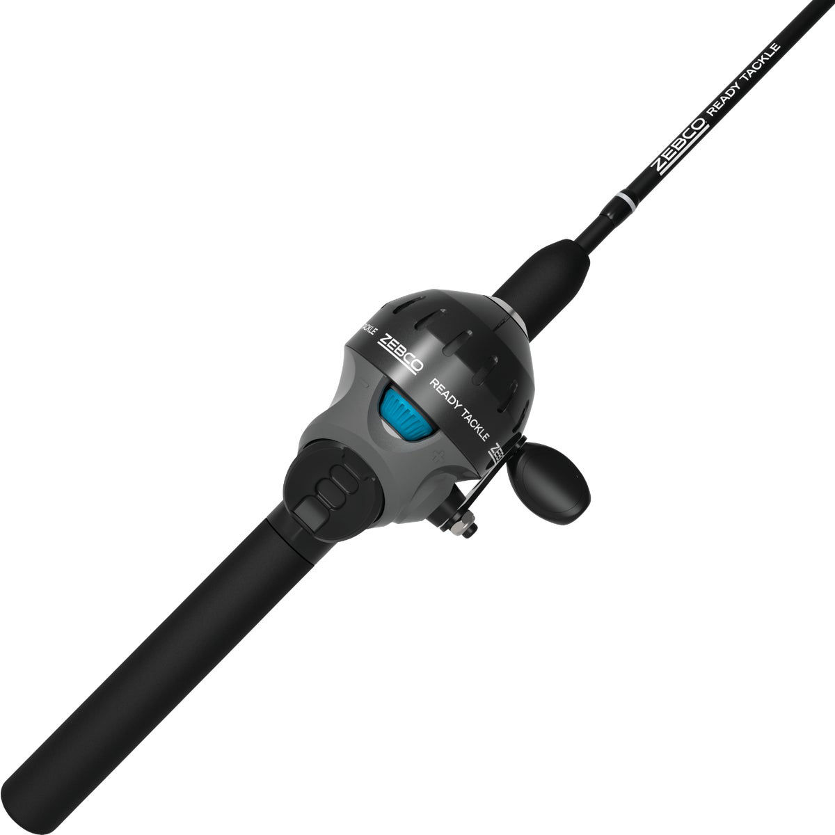 Zebco Ready Tackle 5 Ft. 6 In. Z-Glass Fishing Rod & Spincast Reel with  Tackle Kit