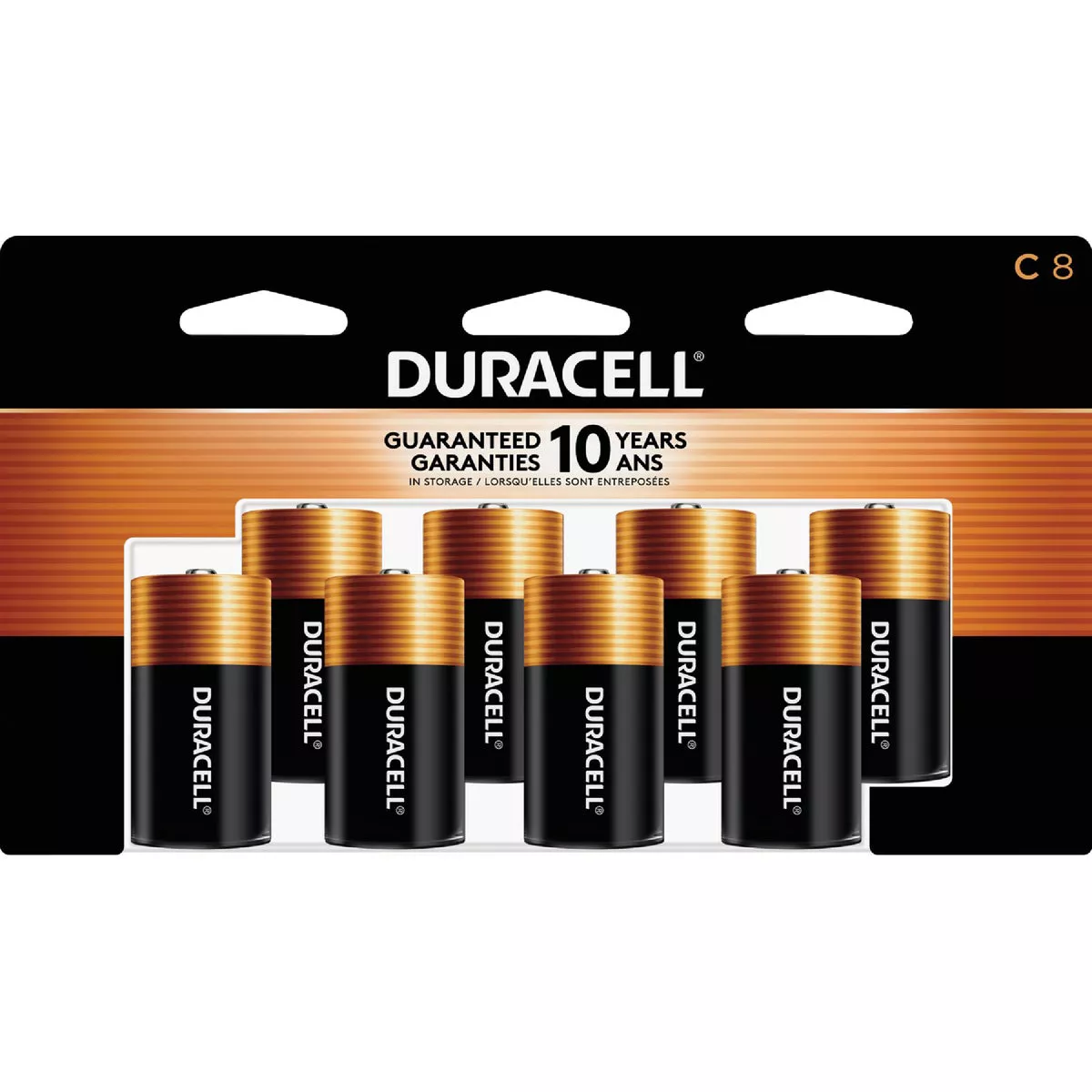 Duracell CopperTop C Alkaline Battery (8-Pack)