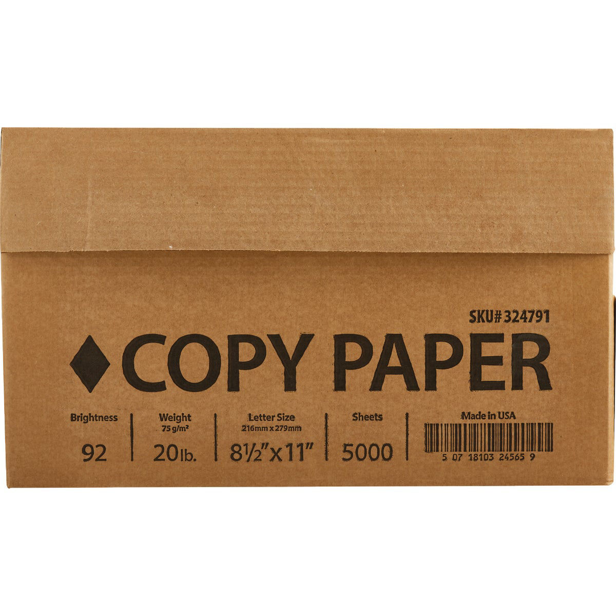 White Cardstock, 8.5 x 11, 82 lb., 75 Sheets