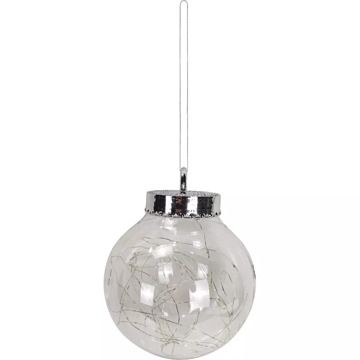 Alpine 10 In. PVC Multi-Color LED Ornament with Remote Control