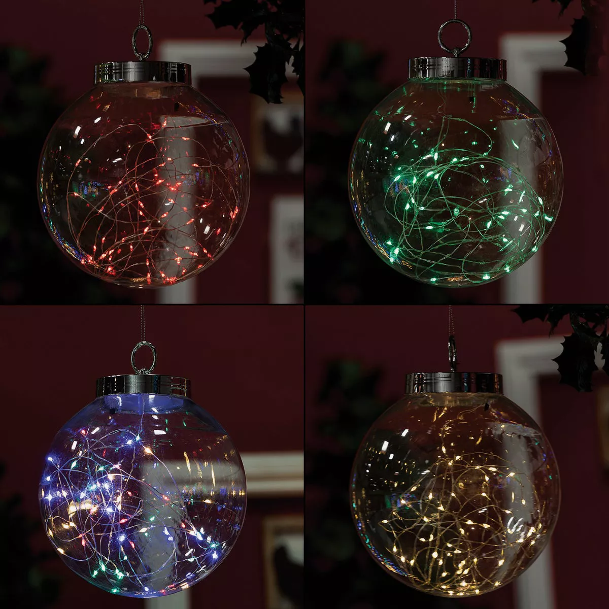 Alpine 10 In. PVC Multi-Color LED Ornament with Remote Control - photo 2