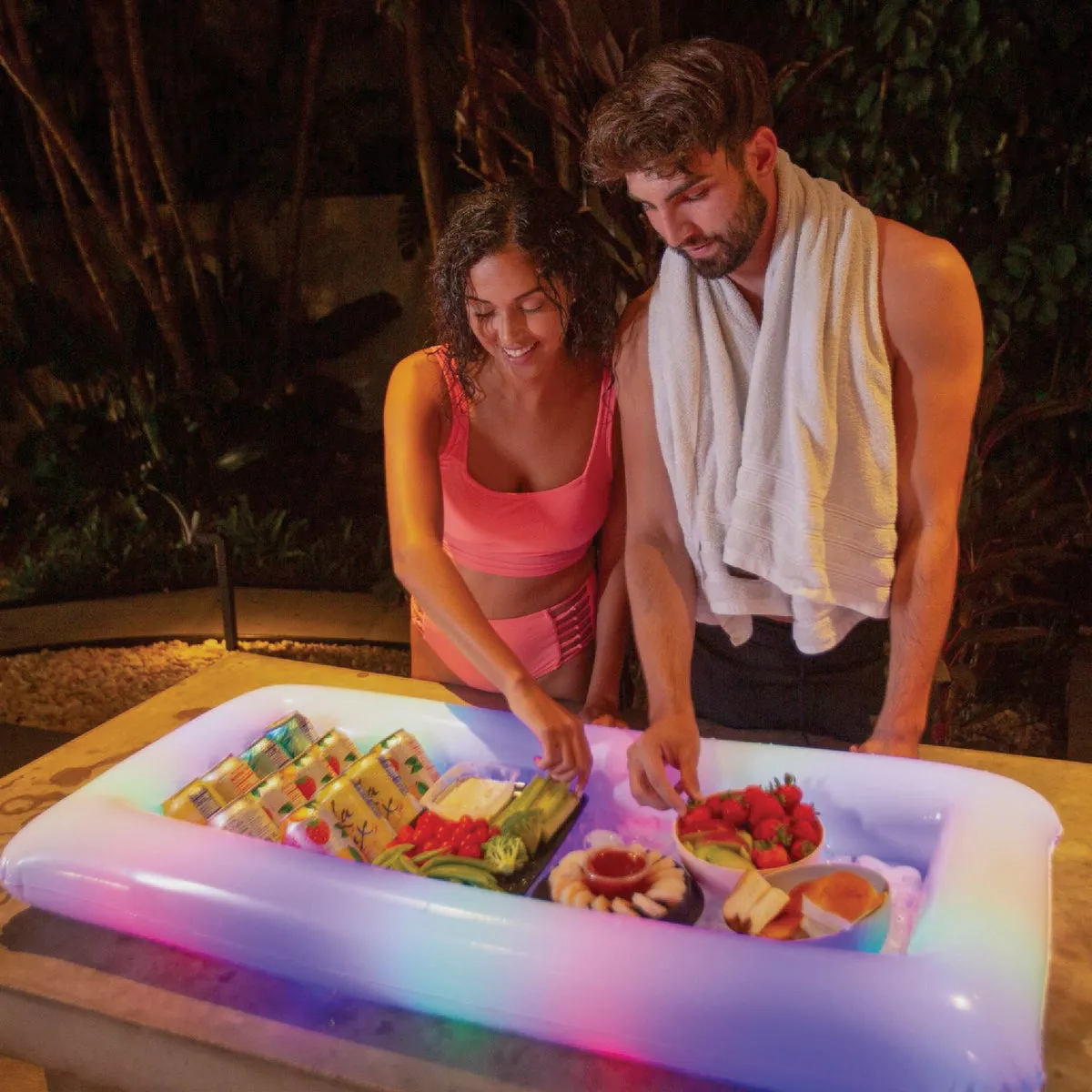 PoolCandy LED Illuminated Buffet Cooler - photo 2