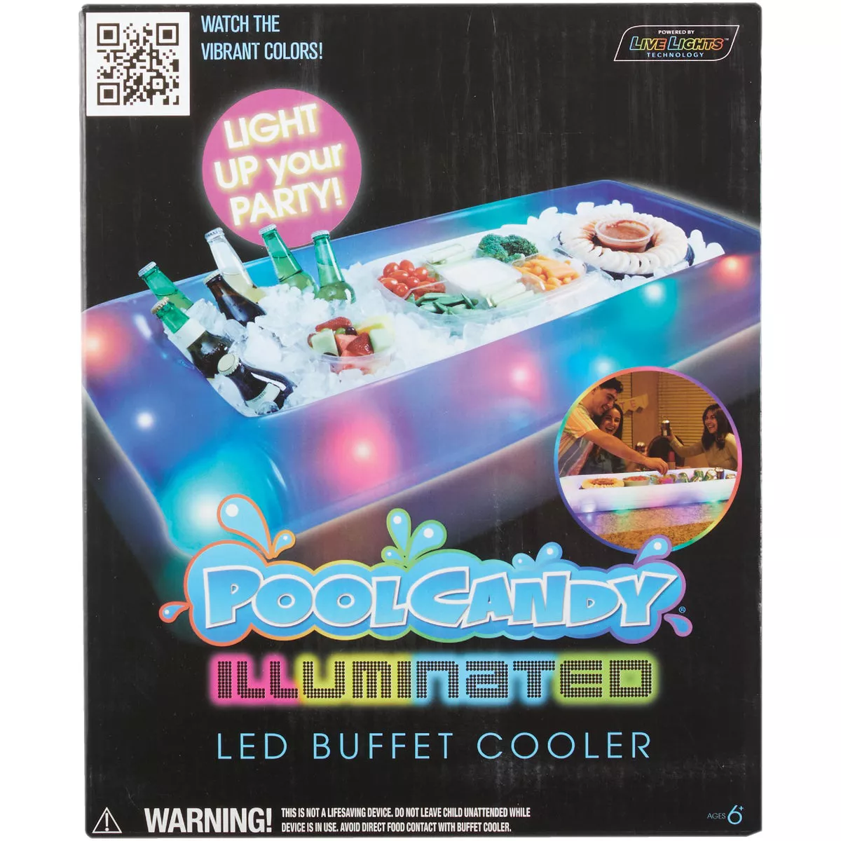 PoolCandy LED Illuminated Buffet Cooler - photo 3