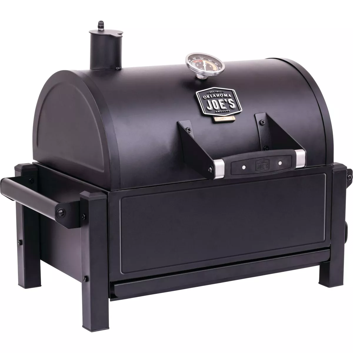 Oklahoma Joe's Rambler Black 218 Sq. In. Charcoal Tabletop Portable Grill