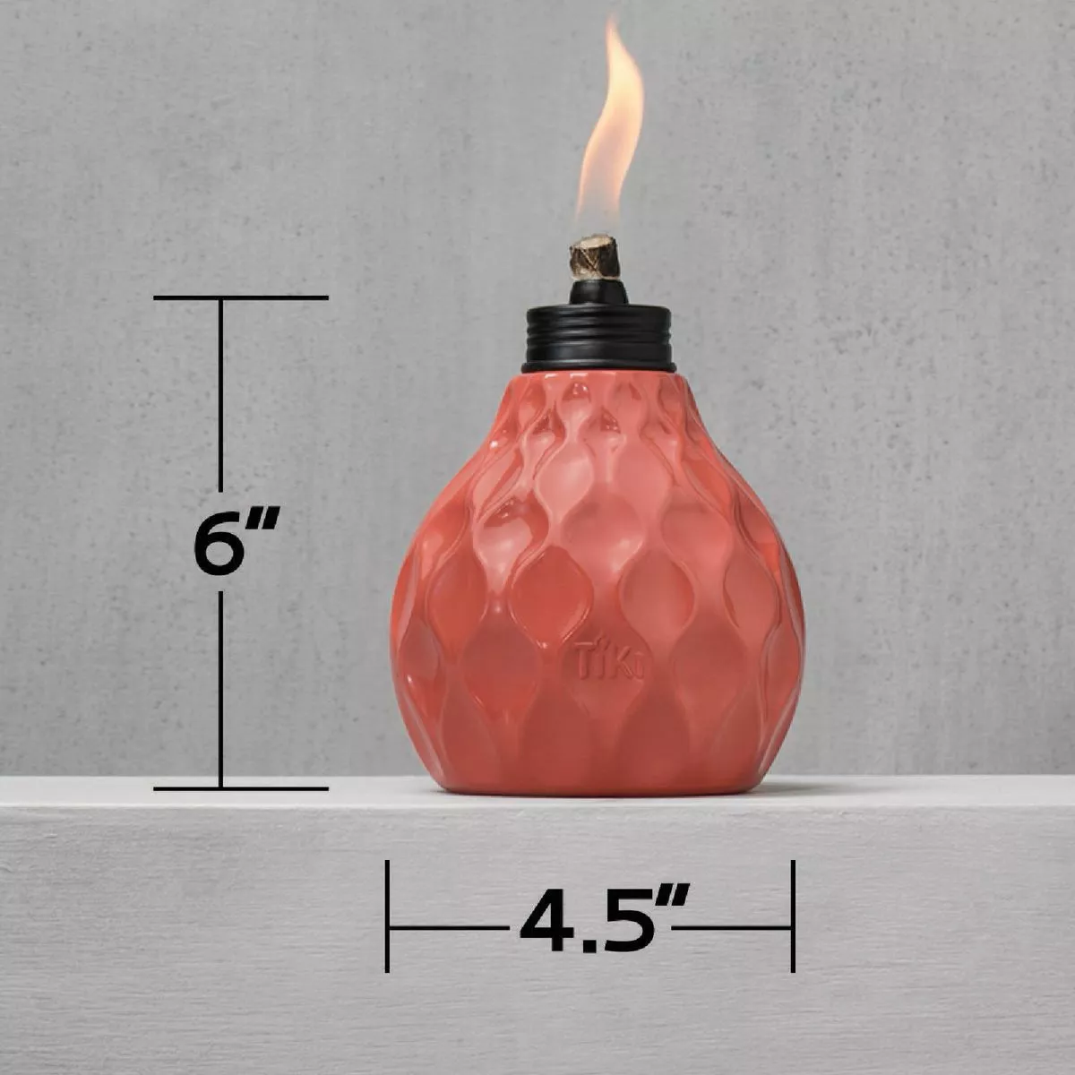 Tiki 6 In. Glass Table Torch - photo 2