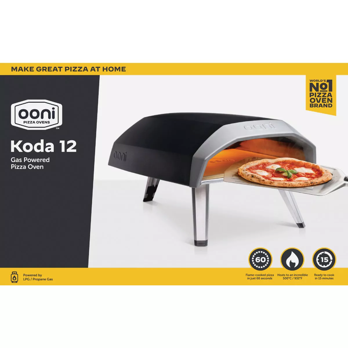 Ooni Koda 12 Liquid Propane Outdoor Pizza Oven - photo 2