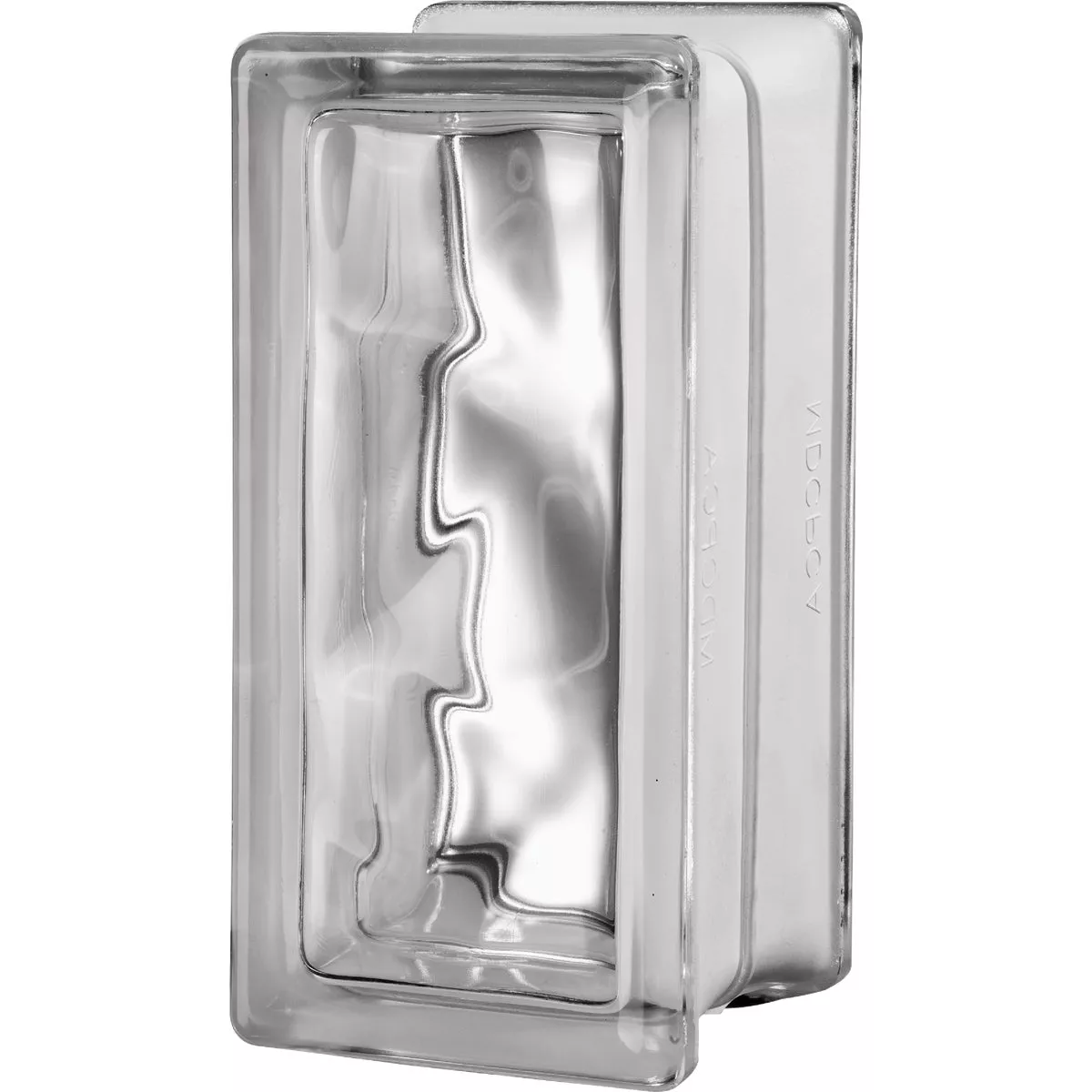 Seves 4 In. W x 8 In. H x 4 In. D Nubio Glass Block