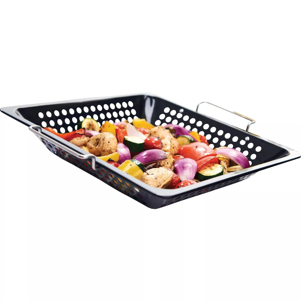 GrillPro 12 In. x 12 In. Non-Stick Gourmet Wok - photo 4