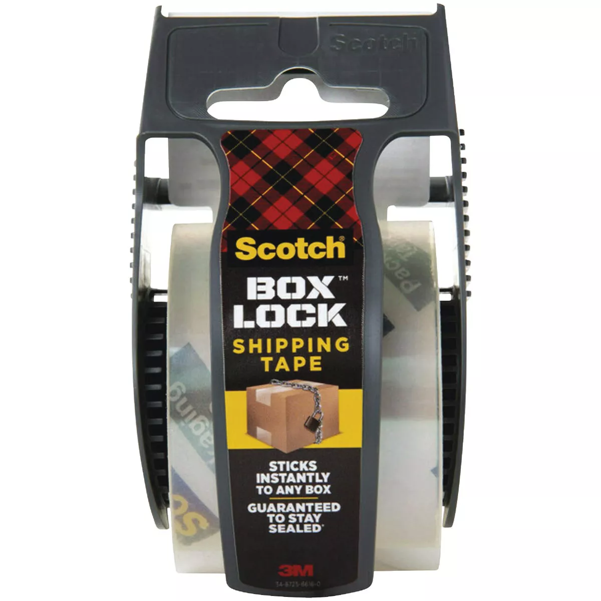 Scotch Box Lock 1.88 In. x 22.2 Yd. Clear Shipping Packaging Tape - photo 2