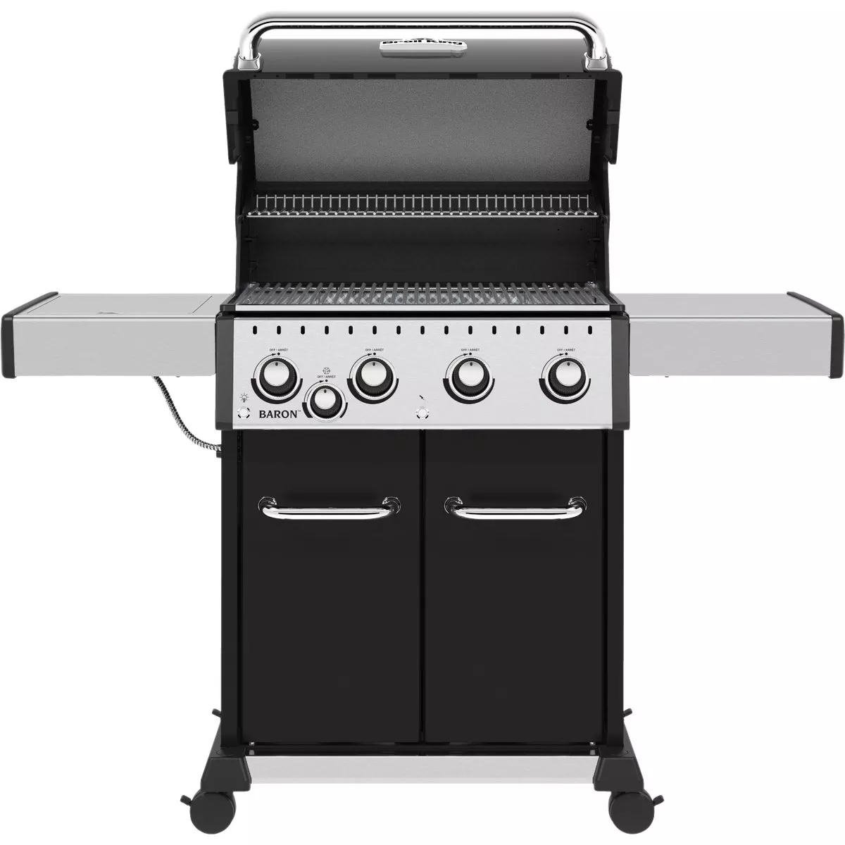 Broil King Baron 440 Pro 4-Burner Black 40,000 BTU Natural Gas Grill - photo 3