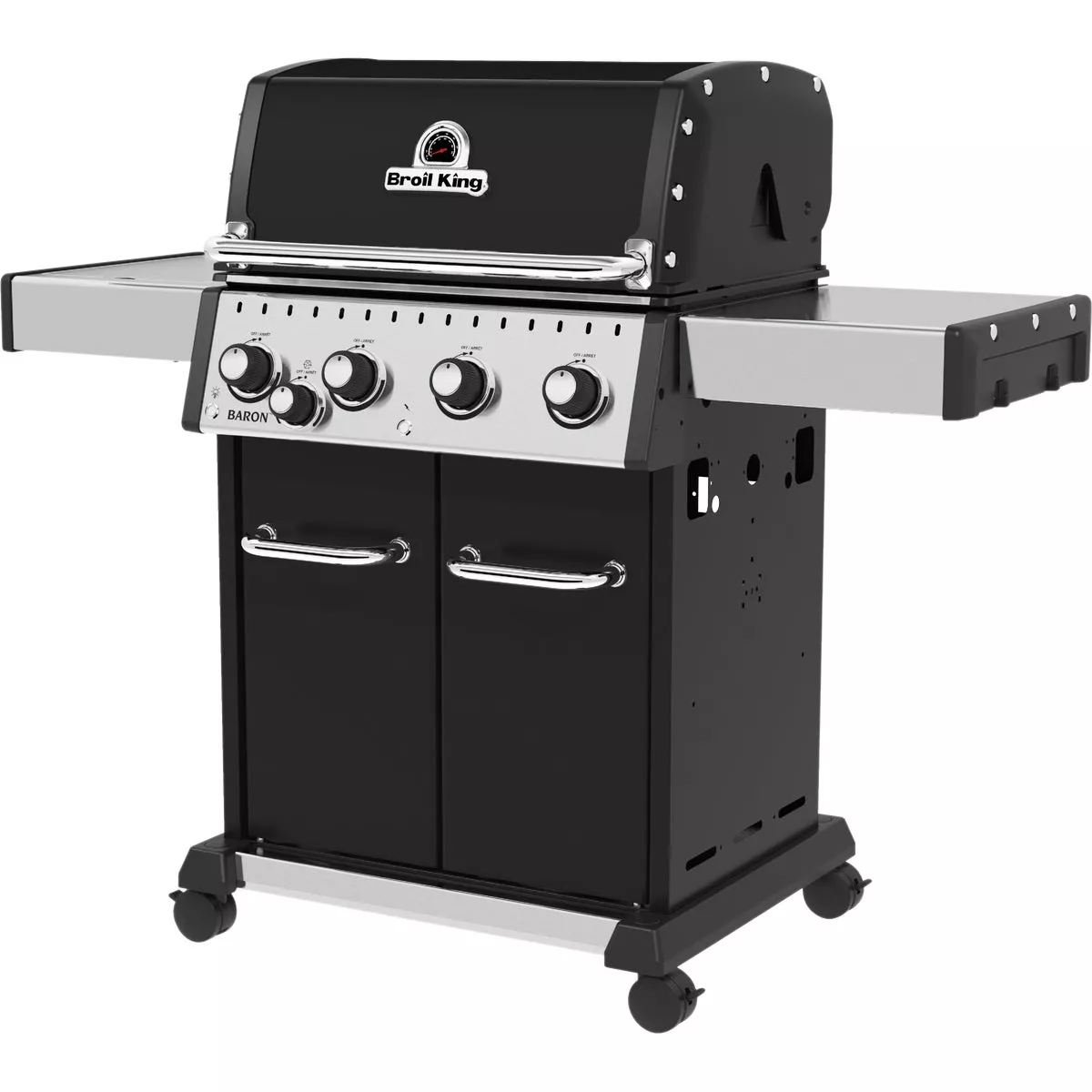Broil King Baron 440 Pro 4-Burner Black 40,000 BTU Natural Gas Grill - photo 4