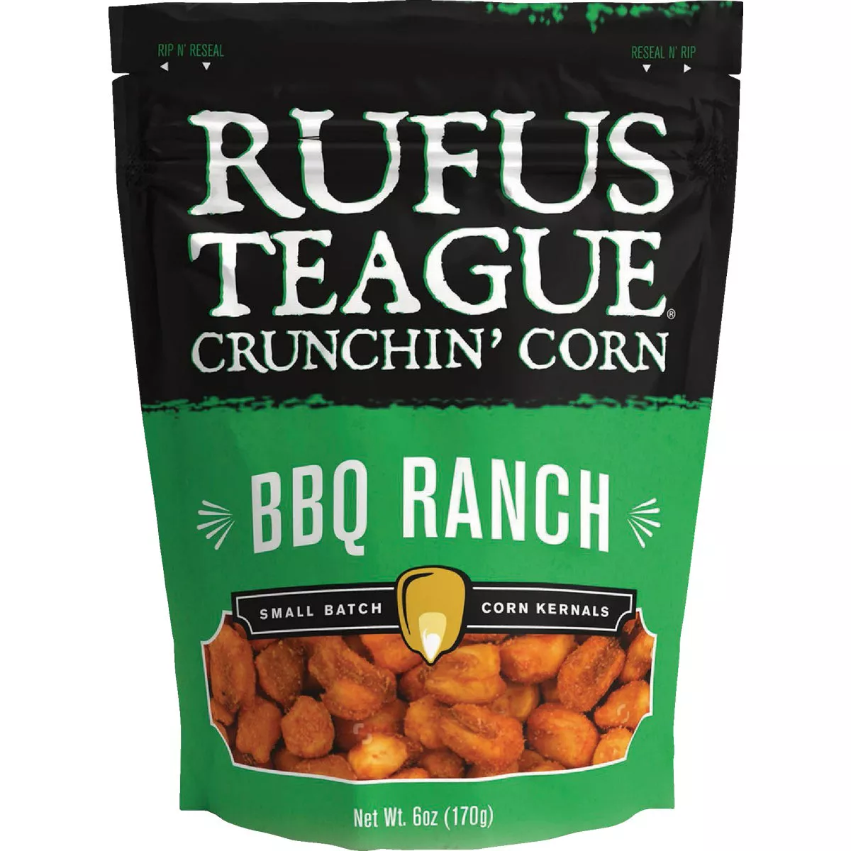 Rufus Teague Crunchin' Corn 6 Oz. BBQ Ranch Corn Kernels - photo 2
