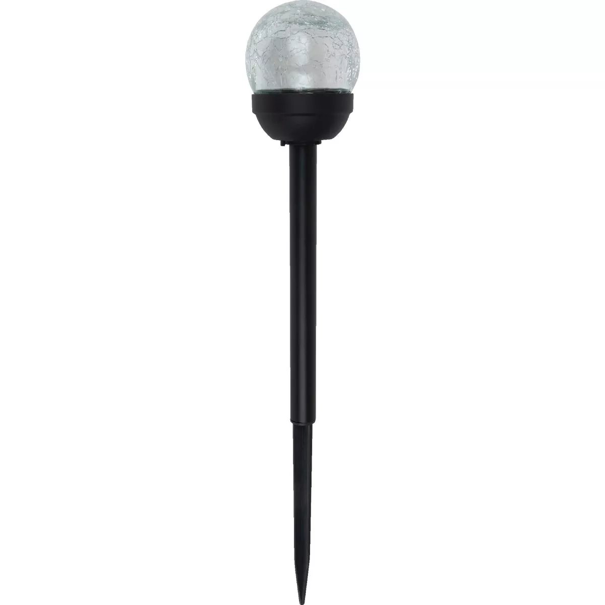 Moonrays Crackle Glass Ball Solar Stake Light (3-Pack) - photo 2
