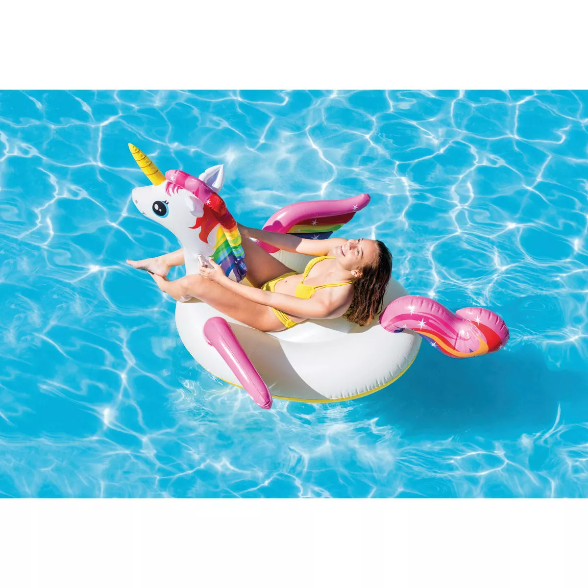 Intex Ride-On Unicorn Pool Float - photo 3