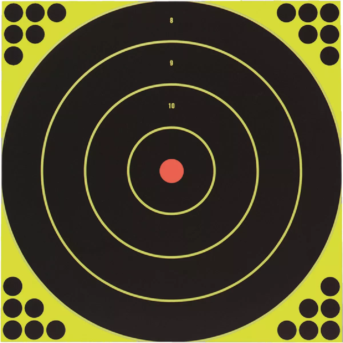 Birchwood Casey Shoot-N-C 12 In. Sighting Adhesive Paper Bulls-Eye Target