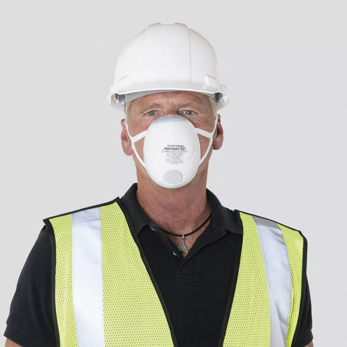 Softseal Medium N95 360-Degree Silicone Seal 3D Respirator with Valve - photo 4