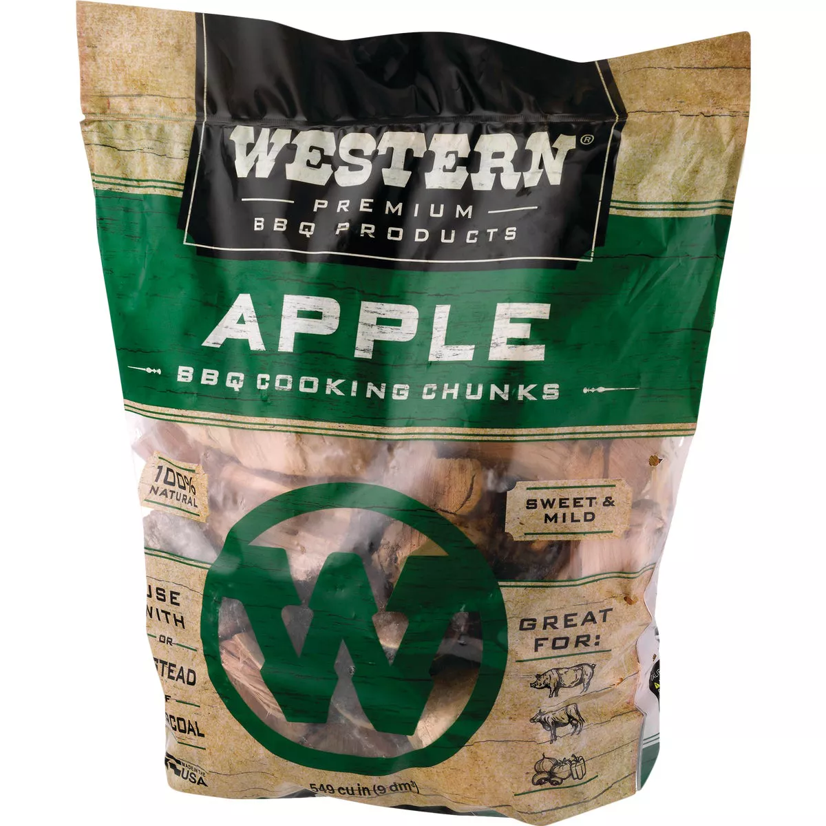 Western 500 Cu. In. Apple Wood Smoking Chunks - photo 4