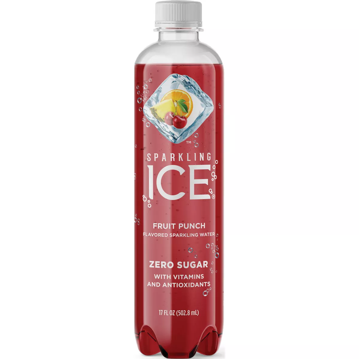Sparkling Ice 17 Oz. Sparkling Water, Fruit Punch