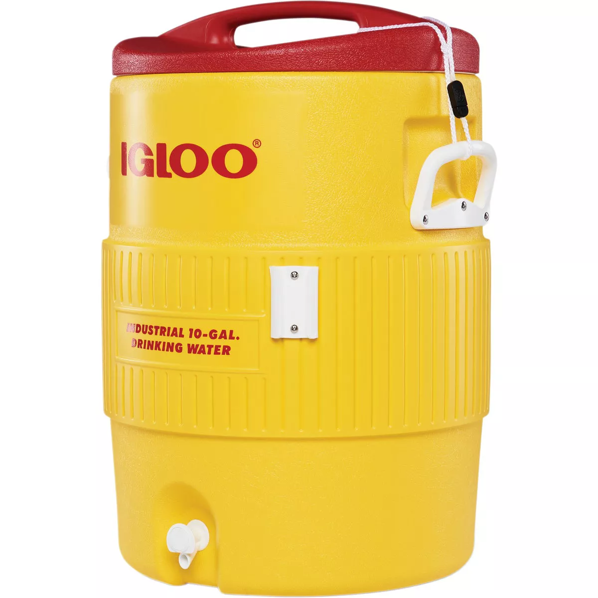 Igloo 10 Gal. Yellow Industrial Water Jug with Cup Dispenser Bracket - photo 2