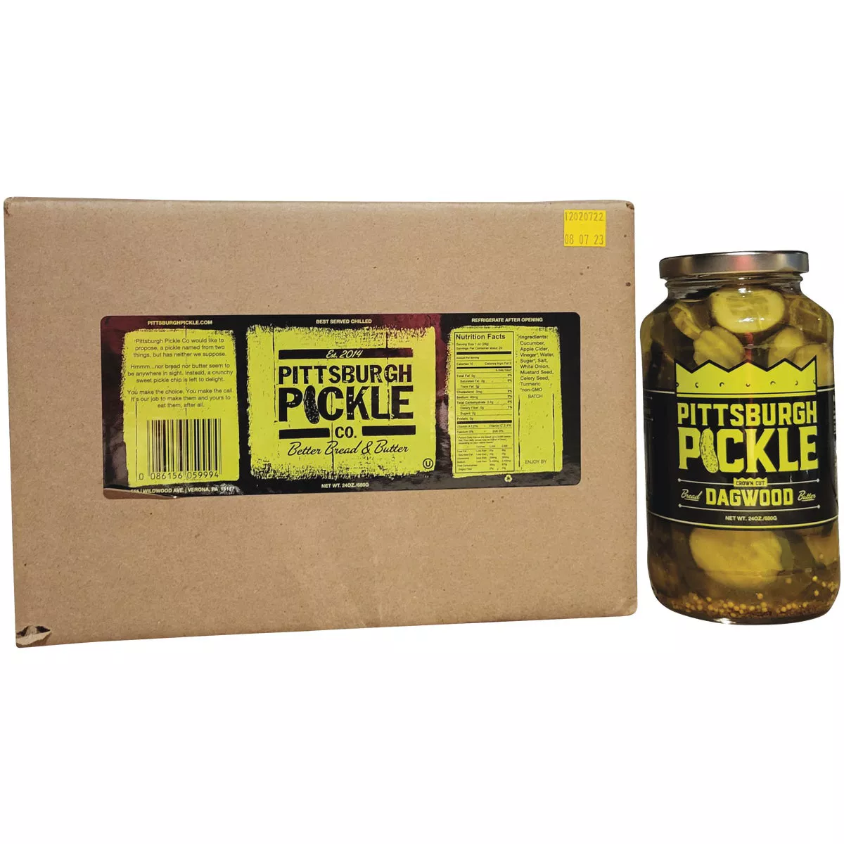 Pittsburgh Pickle Company Original Dill 24 Oz. Pickle Chips - photo 2