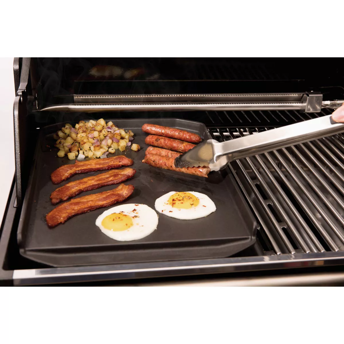 Broil King 12.6 In. W. x 1.5 In. L. x 18.1 In. D. Cast Iron Plancha - photo 2