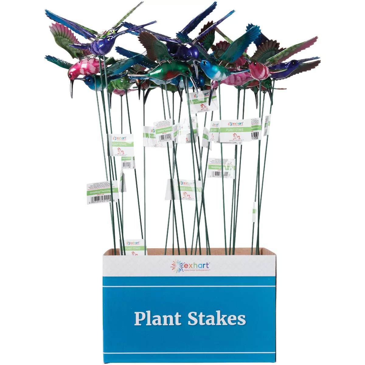 Exhart WindyWings 15.5 In. H. Plastic Hummingbird Garden Stake - photo 3