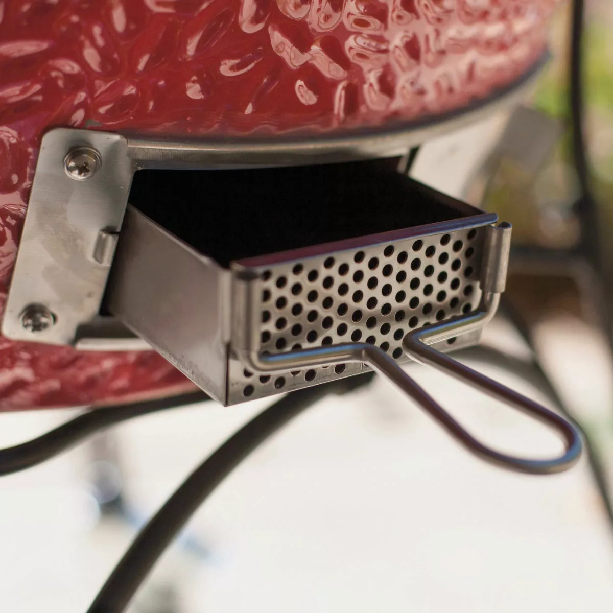 Kamado Joe Classic I 18 In. Blaze Red Ceramic Charcoal Grill - photo 4