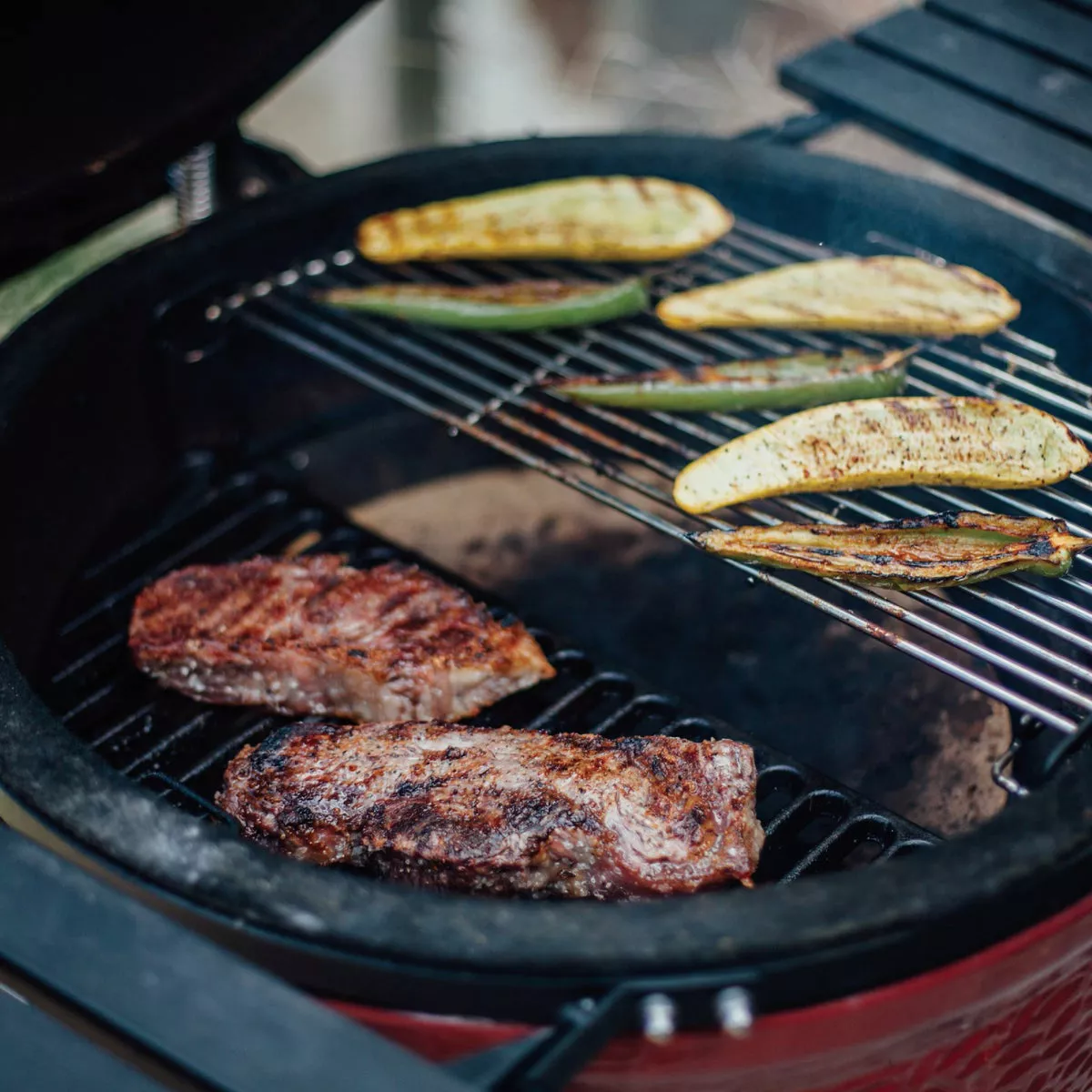 Kamado Joe Classic I 18 In. Blaze Red Ceramic Charcoal Grill - photo 5