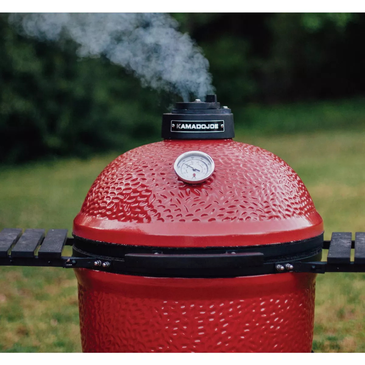 Kamado Joe Classic I 18 In. Blaze Red Ceramic Charcoal Grill - photo 3