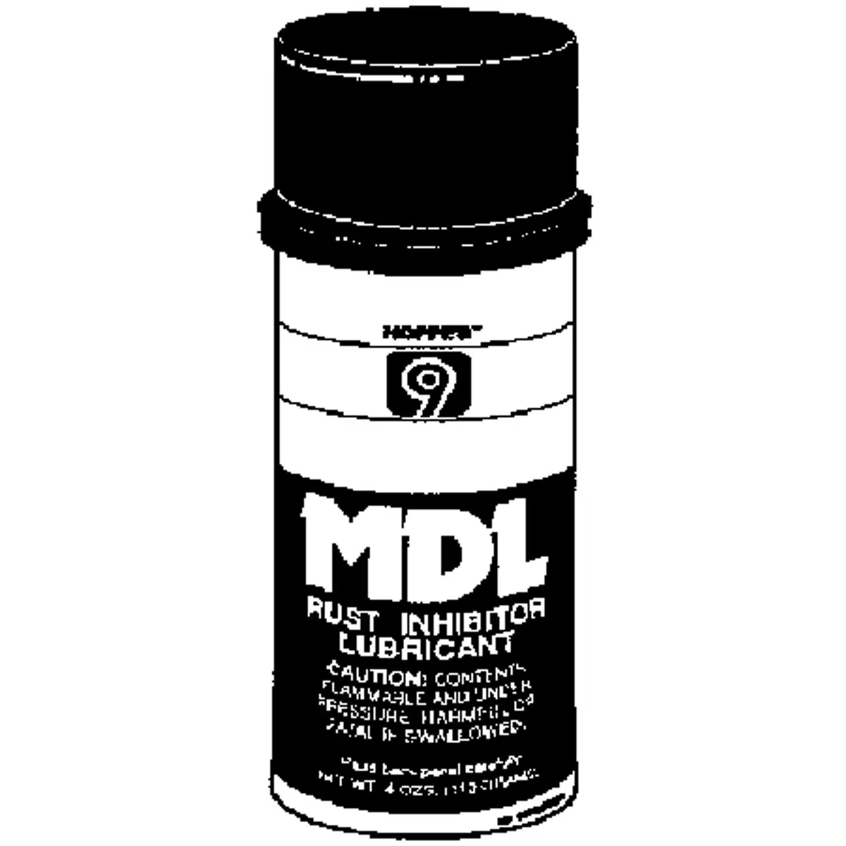 Hoppes 4 Oz. Aerosol Spray Moisture Displacing Gun Lubricant