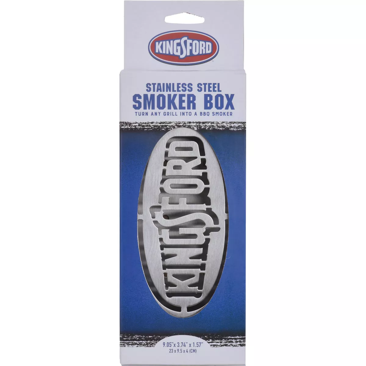Kingsford 3.74 In. W. x 9.05 In. H. x 1.57 In. L. Stainless Steel Smoker Box
