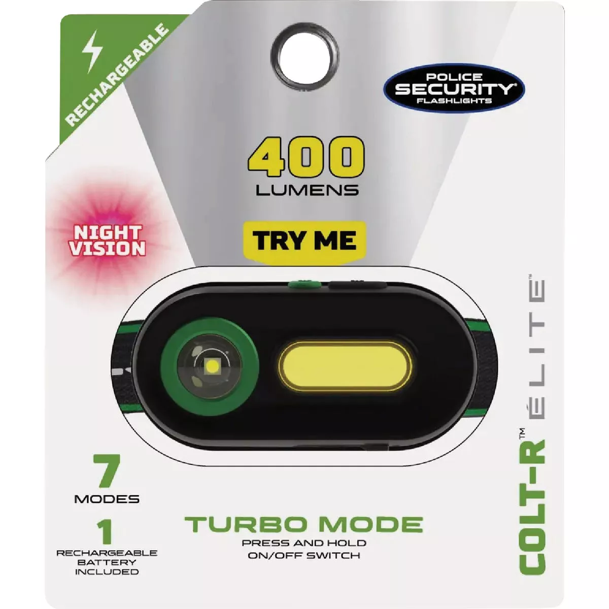 Police Security Colt 400 Lm. LED Rechargeable Headlamp - photo 2